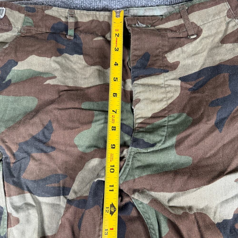 Vintage U.S. Army Woodland Camouflage Cold Weather Pants Medium Regular 31 x 32 - Picture 9 of 11